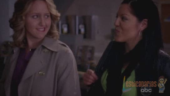 Callie y Erica sonriendo