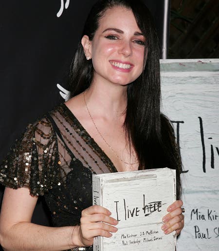 Mia Kirshner presenta su libro «I Live Here»