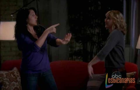 Callie y Arizona bailando