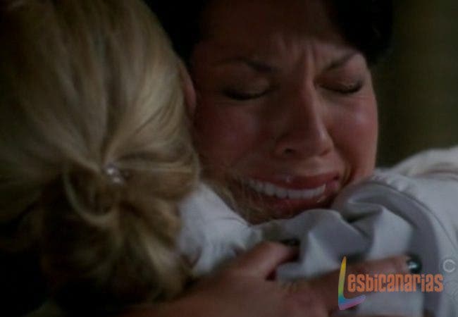 Arizona consolando a Callie