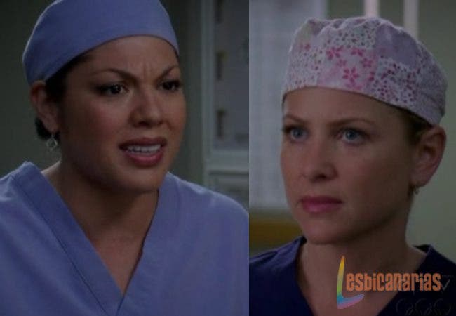 Callie enojada con Arizona