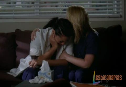 Arizona consolando a Callie