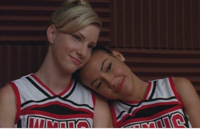 Brittany y Santana en Glee