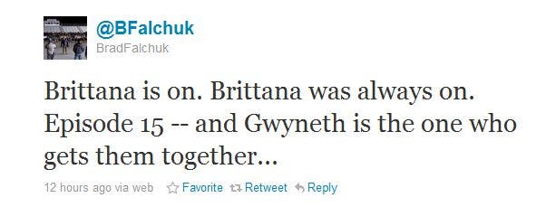 Twitter Brittana