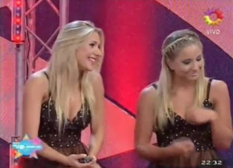 Paula y Yamila ¿rollito lésbico en Soñando por Bailar en Argentina?