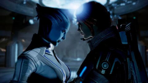 Romance Liara y Femm Shepard