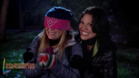 Callie a punto de sorprender a Arizona