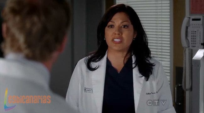 Callie rogándole a Owen que aplique su plan