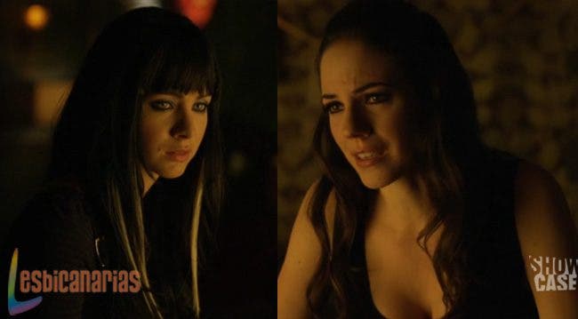 Kenzi y Bo hablando del final