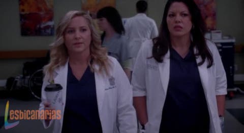 Arizona y Callie hablando