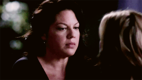 Callie y Arizona beso