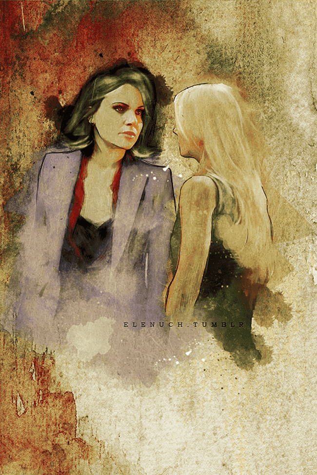 Swan Queen on Paiting