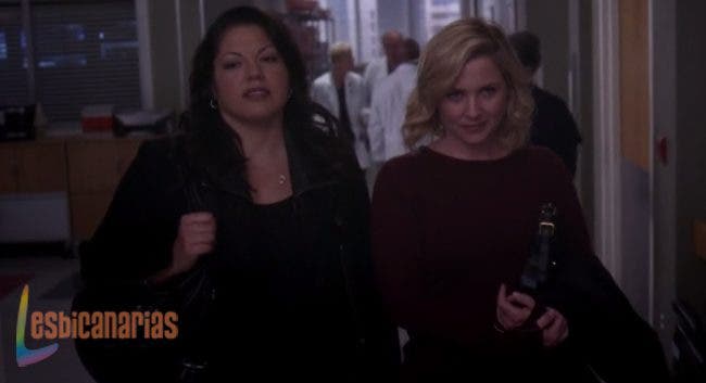 Callie y Arizona Anatomia de Grey