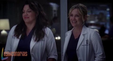 Callie y Arizona Anatomía de Grey