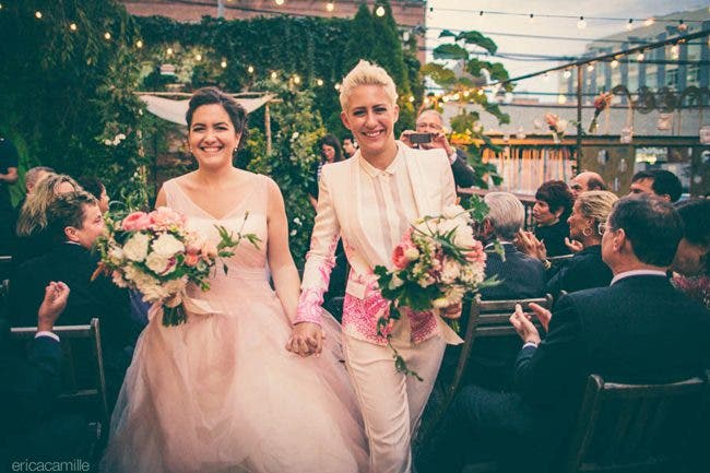 imágenes de bodas de lesbianas