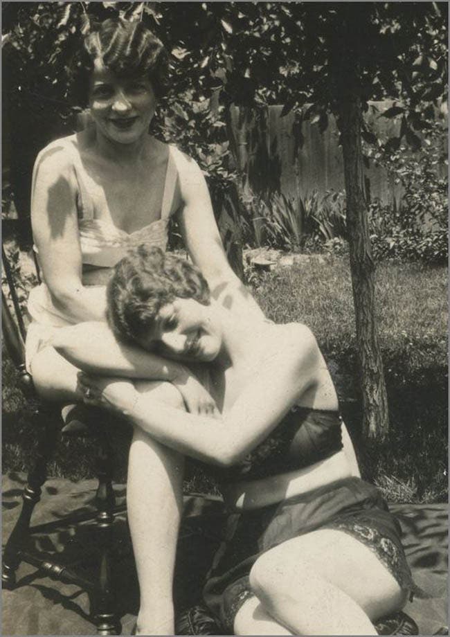 fotos vintage de lesbianas