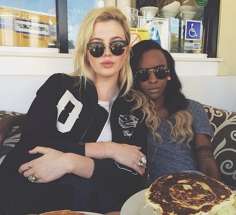 Ireland Baldwin y Angel Haze pareja lésbica