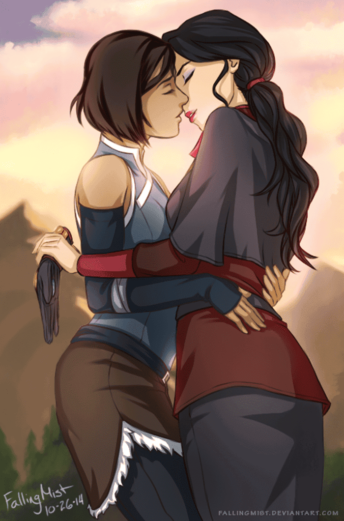 Korra y Asami