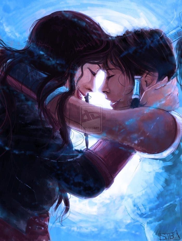 Korra y Asami