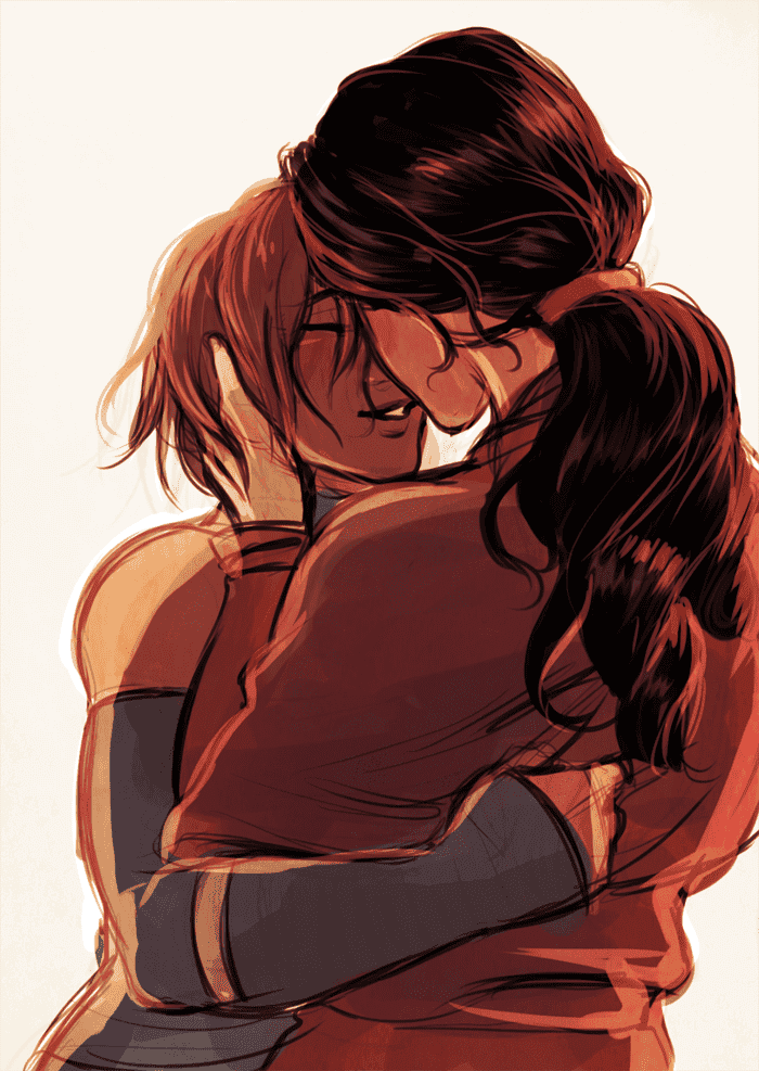 Korra y Asami