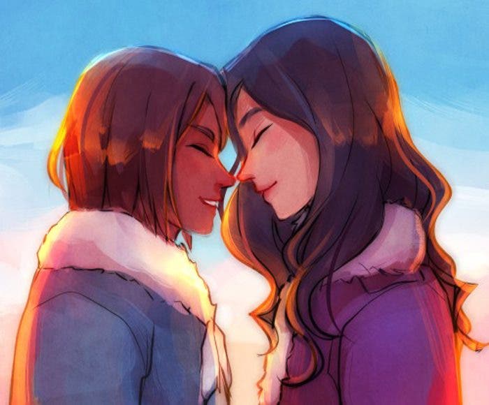 Korra y Asami