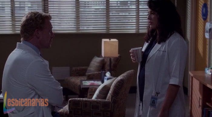 Callie y Owen en anatomía de grey