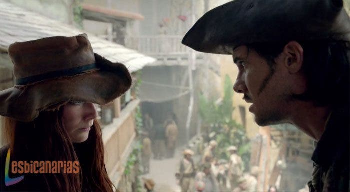 Jack y Anne en Black Sails