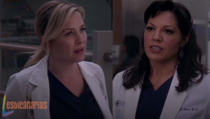 Callie y Arizona en Anatomía de Grey