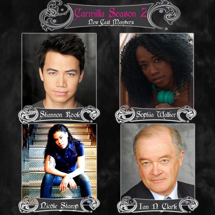 Personajes segunda temporada de Carmilla