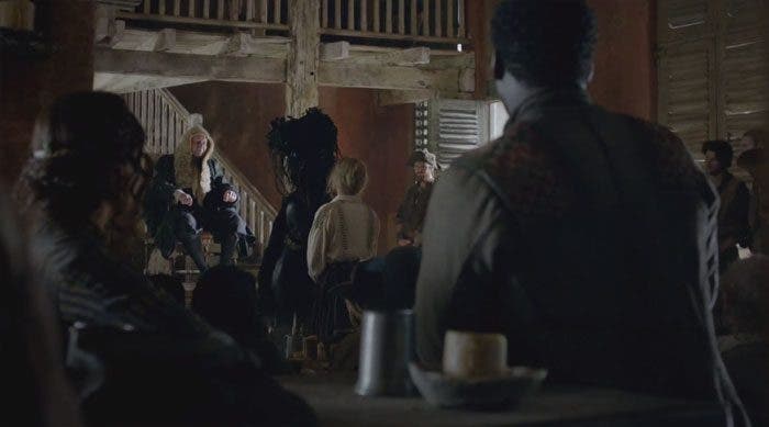 Juicio de Eleanor en Black Sails