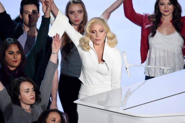 Lady Gaga oscars 2016