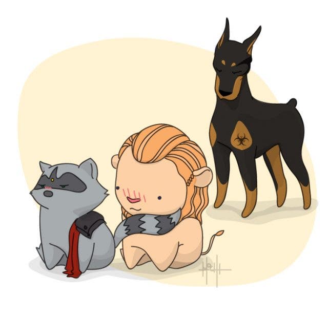 Clexa + Indra. Vía immochiball.tumblr.com