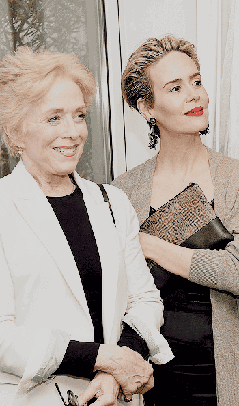 Holland Taylor & Sarah Paulson (Vía sarahpwulson.tumblr.com)