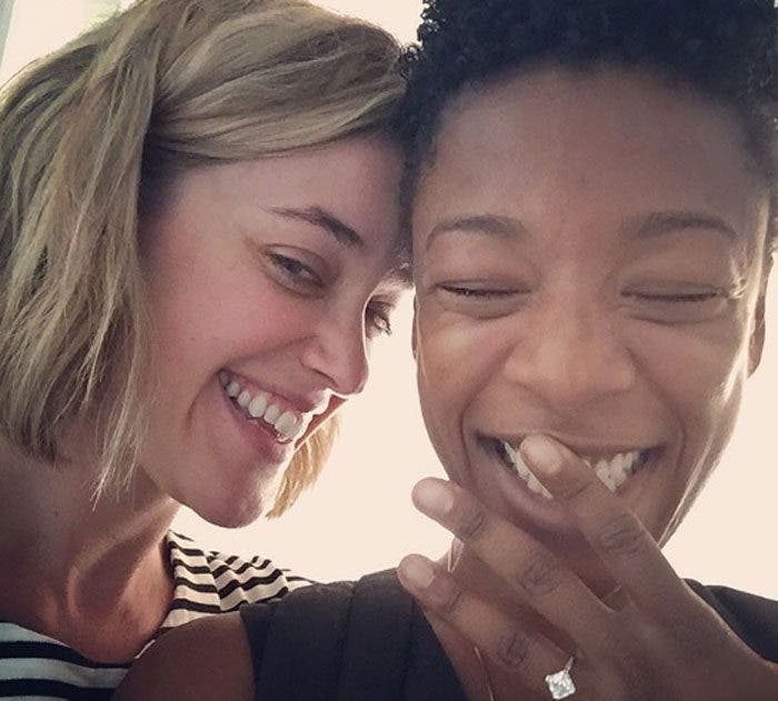 Samira Wiley y Lauren Morelli