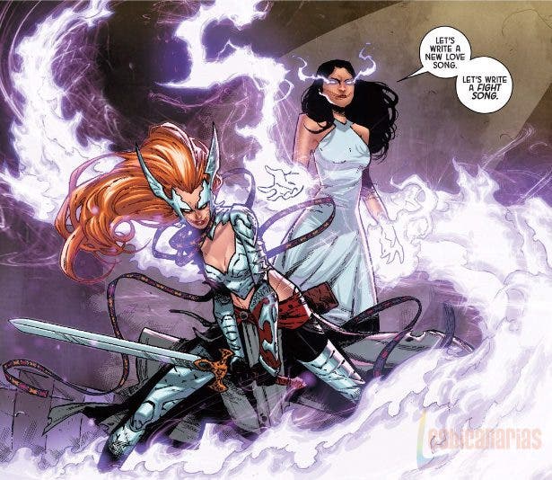 Angela Queen of Hel panel