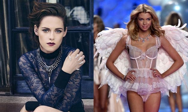 Kristen Stewart y ¿Un ángel de Victoria Secret?