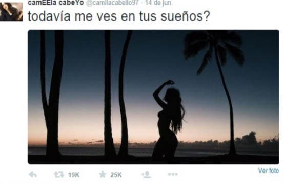 Camila respondiendo sobre sueños