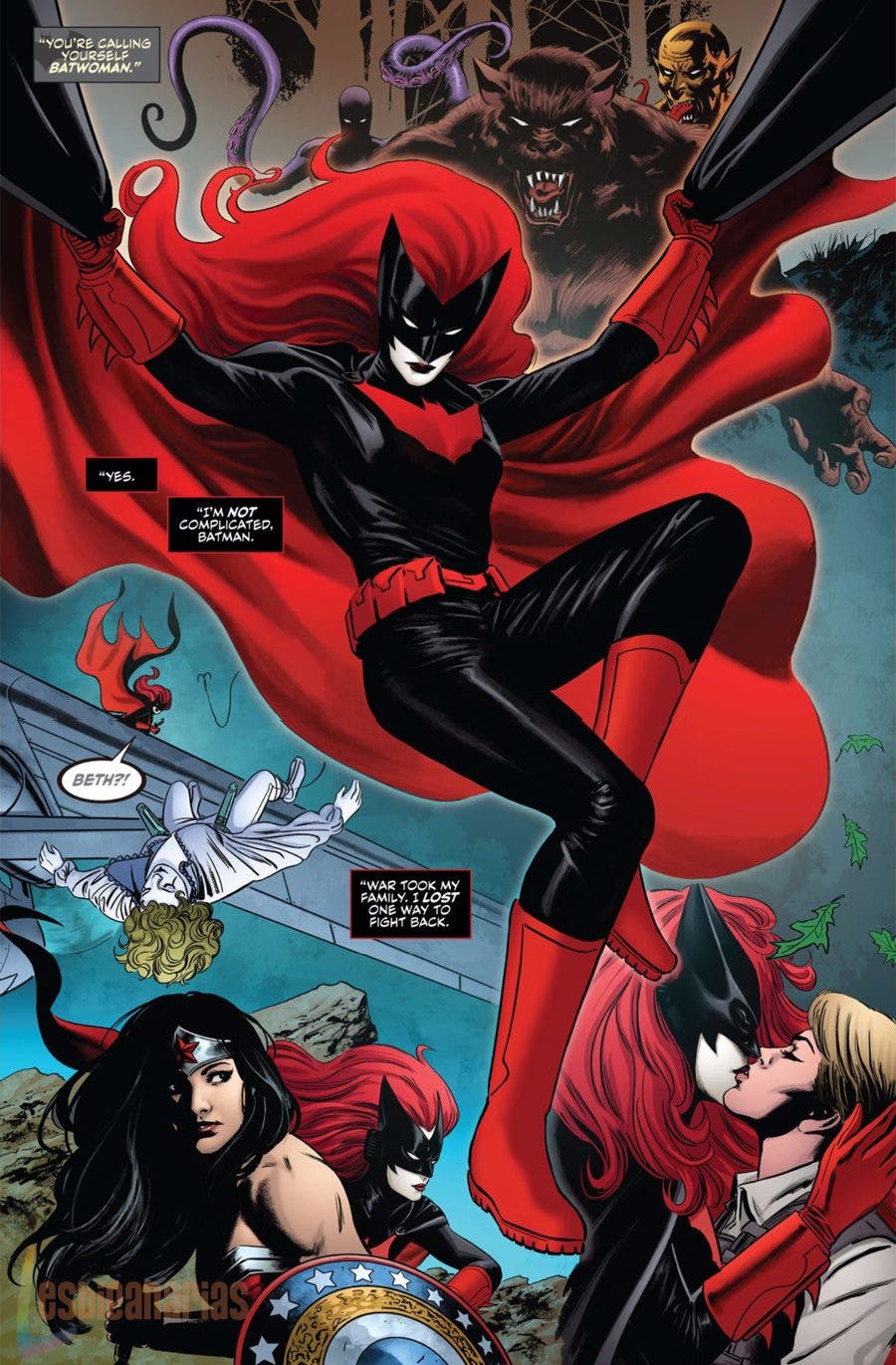 Batwoman Rebirth 1 repaso historia