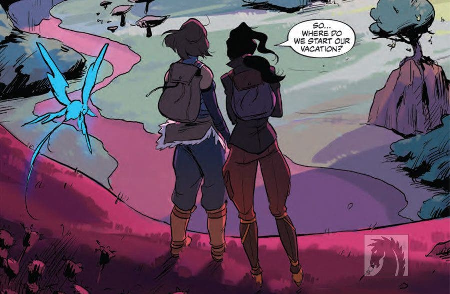 Este adelanto del cómic de Korrasami te va a hacer soñar