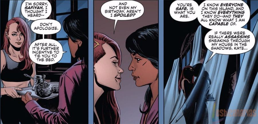 Kate Kane con Safiyah