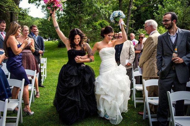 lesbian wedding