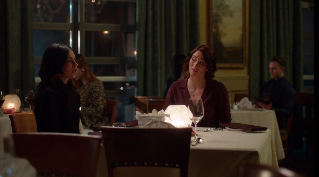 Sanvers  en la cena