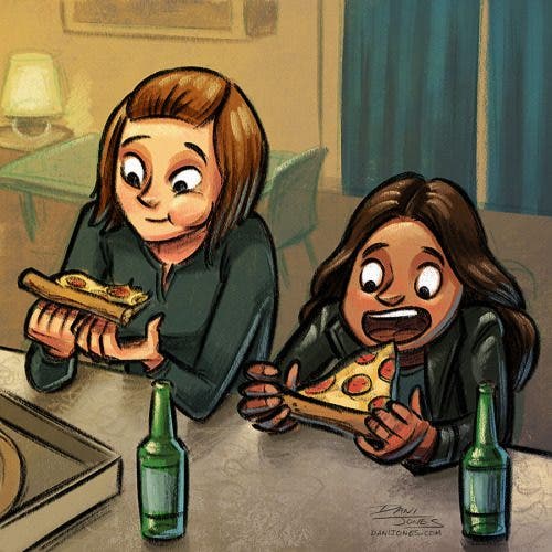 Sanvers por Dani Jones