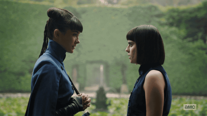 Odessa y Tilda la pareja lésbica de Into the Badlands