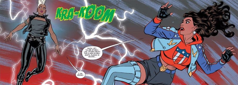 America Chavez y Tormenta