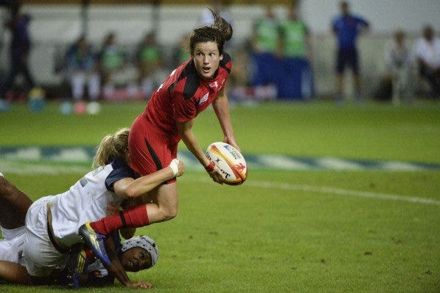 Jugadoras de Rugby