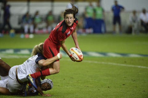 Jugadoras de Rugby