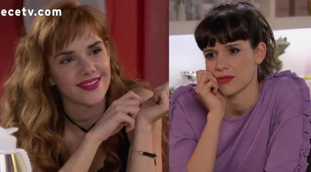 Flor y Jazmín hablando