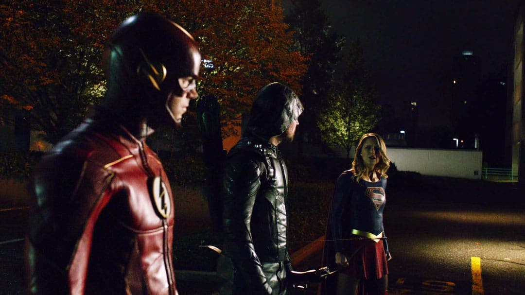 Supergirl Flash y Arrow