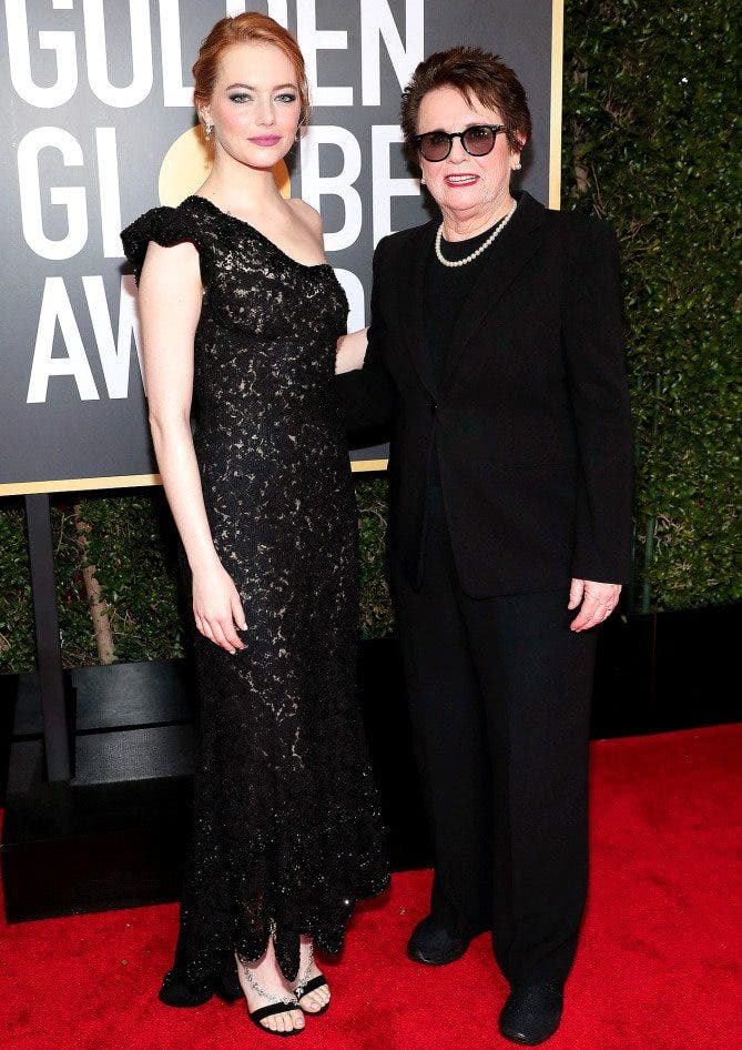 Emma Stone y Billie Jean King